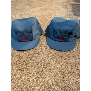 Mitsubishi Motors Blue Baseball Cap with Red Logo Adjustable Strap Men